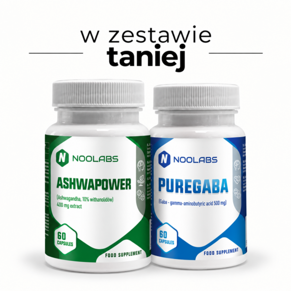 Zestaw na Stres i Wyciszenie | Ashwagandha + GABA