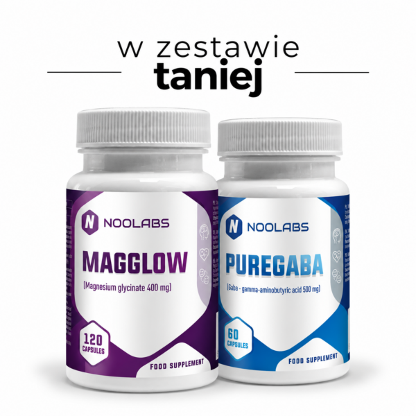 Zestaw na Sen i Regenerację | Magnez + GABA
