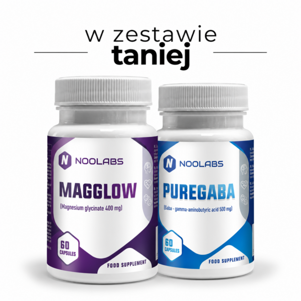 Zestaw na Sen i Wyciszenie | Magnez + GABA