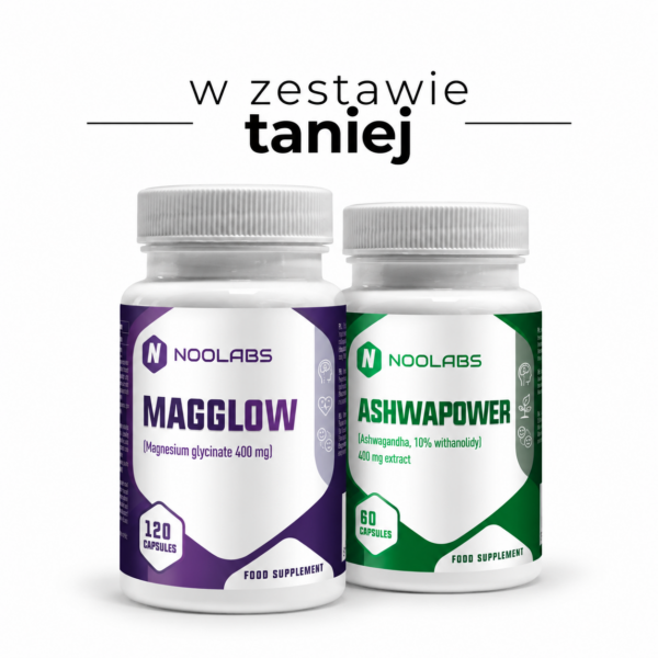 Zestaw na Stres i Zmęczenie | Magnez + Ashwagandha