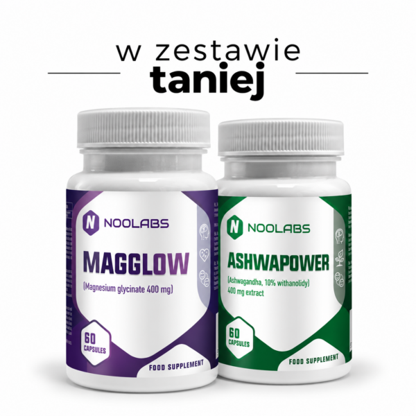 Zestaw na Stres i Regenerację | Magnez + Ashwagandha